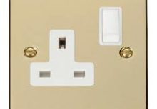 1 Gang DP switch 13 A S Socket